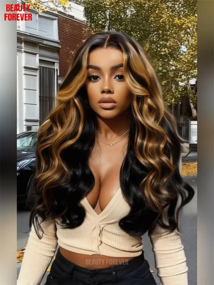 Beauty Forever Caramel Highlight Brazilian Body Wave Glueless Wig 7x5 Bye Bye Knots Pre Cut Lace Front Human Hair Wig for Women 
Beauty Forever Caramel Highlight Brazilian Body Wave Glueless Wig 7x5 Bye Bye Knots Pre Cut Lace Front Human Hair Wig for Women