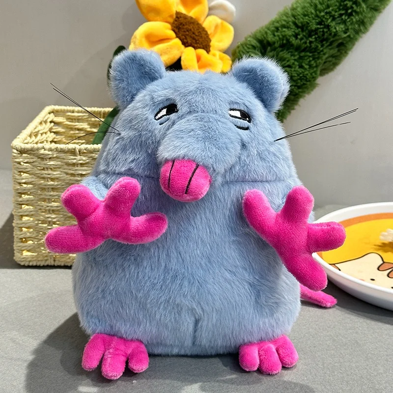 Funny Sleazy Expression Blue Rat Brick Stuffed Animals Plush Mouse Doll toys for Boy Birthday Gift Trick Dolls
Funny Sleazy Expression Blue Rat Brick Stuffed Animals Plush Mouse Doll toys for Boy Birthday Gift Trick Dolls