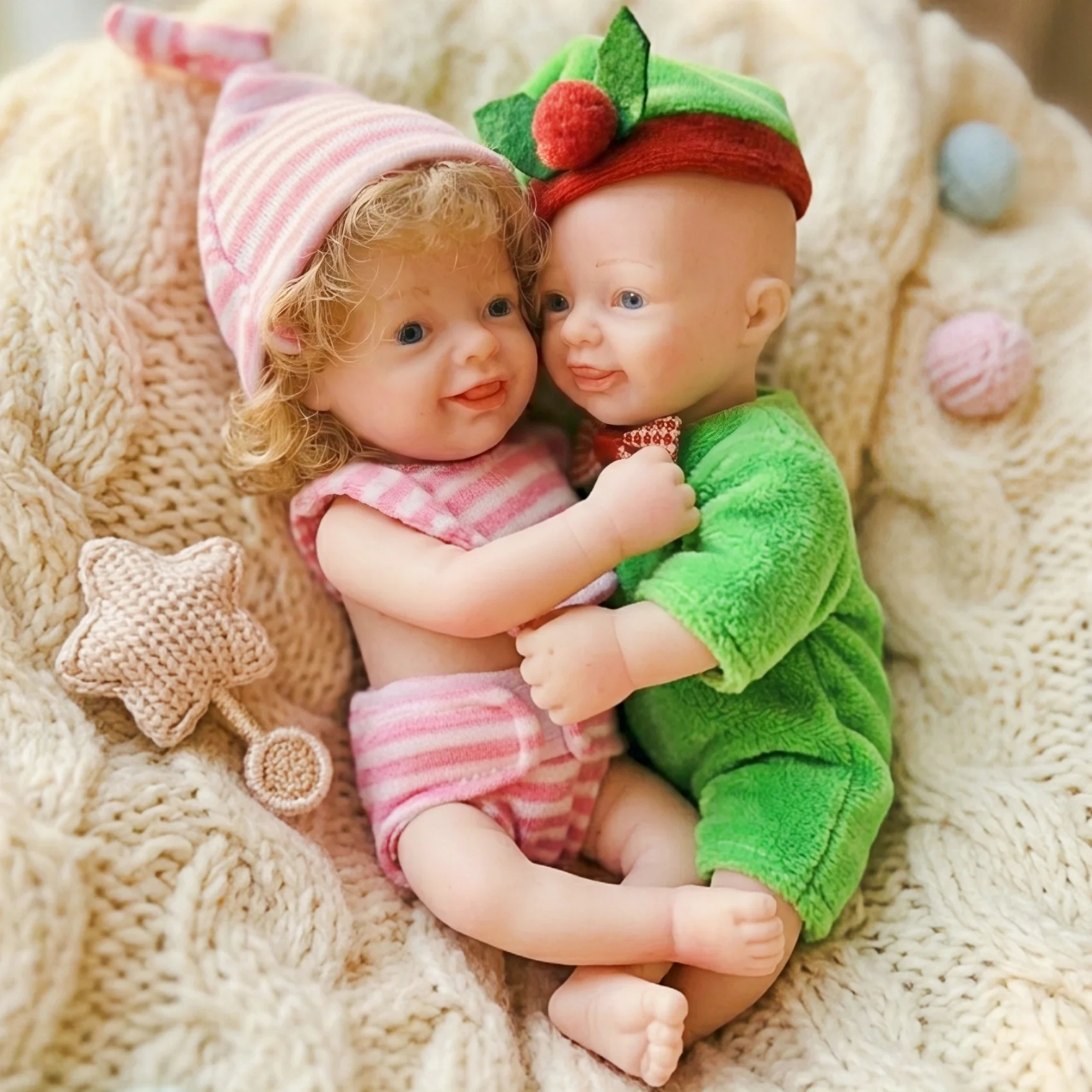 Cute 5.9 inch Mini Full Body Soft Silicone Realistic Boy Doll With 2 Styles Handmade/High Quality Doll Ideal As Families' Gift
Cute 5.9 inch Mini Full Body Soft Silicone Realistic Boy Doll With 2 Styles Handmade/High Quality Doll Ideal As Families' Gift