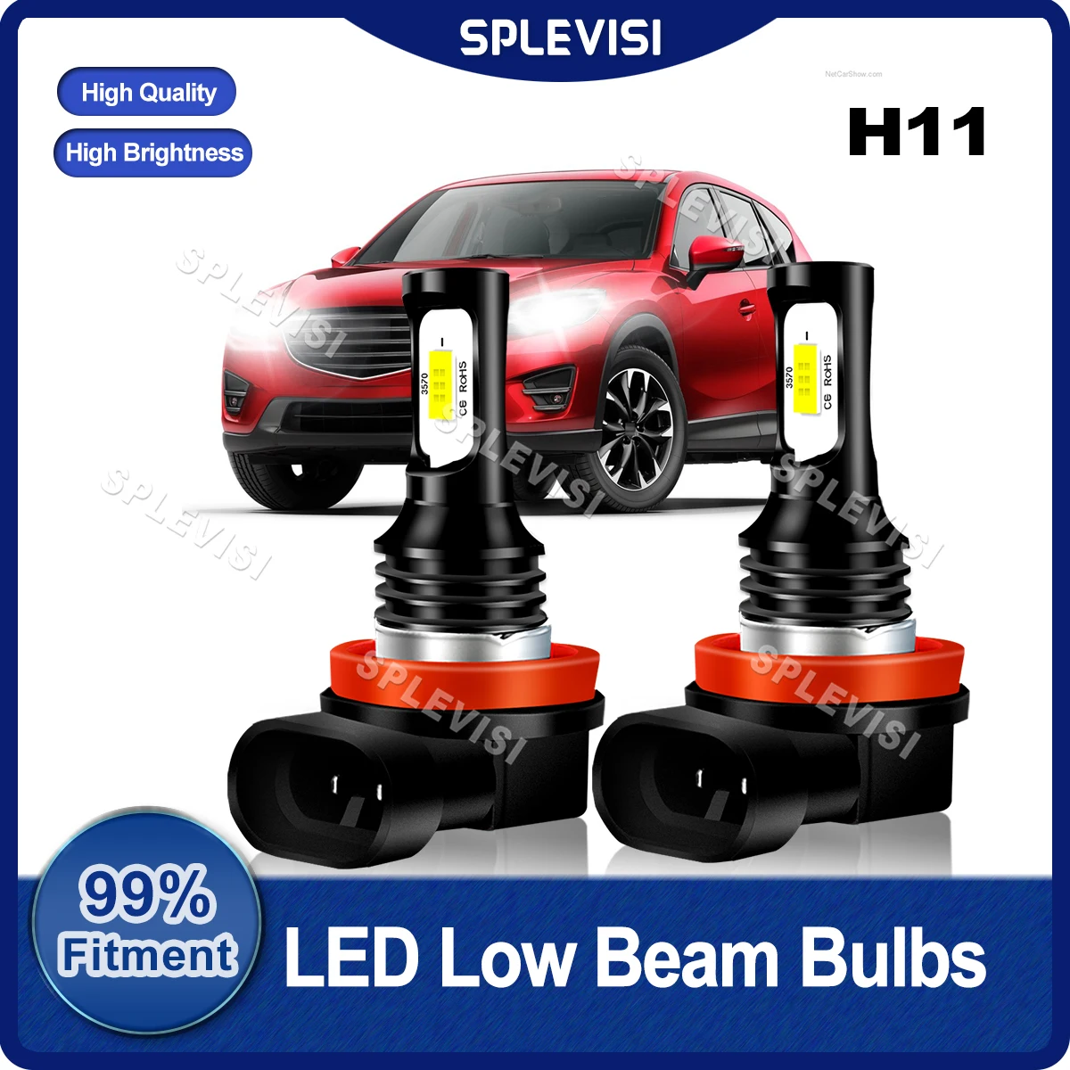 Pair H11 LED Headlight Low Beam For Mazda CX-5 2011 2012 2013 2014 2015 2016 For Mazda 5 Series 2010 2011 2012 2013 2014 2015
Pair H11 LED Headlight Low Beam For Mazda CX-5 2011 2012 2013 2014 2015 2016 For Mazda 5 Series 2010 2011 2012 2013 2014 2015