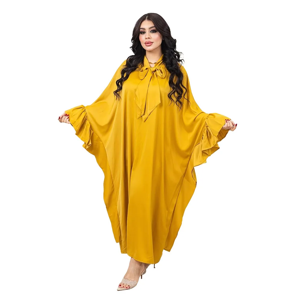 Xqy500497 Robe Ruffled Solid Color Dress Luxury Long Sleeve 2026 Muslim Long Dress Robe Abaya Ramadan Dubai Luxury Islam Elegant
Xqy500497 Robe Ruffled Solid Color Dress Luxury Long Sleeve 2026 Muslim Long Dress Robe Abaya Ramadan Dubai Luxury Islam Elegant