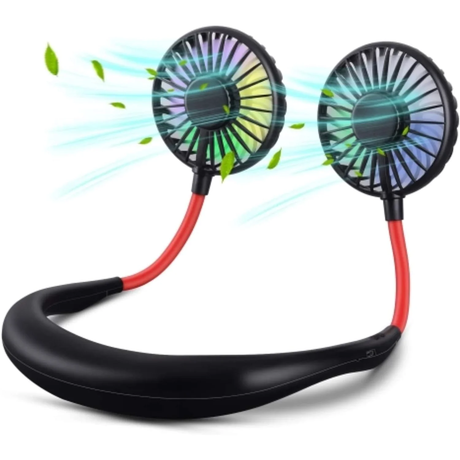 Portable Hanging Neck Fan, Personal Fan, Around Neck Fan, Rechargeable Wearable Mini USB 1200mAh Fans, Outdoor, Sports (Black)
Portable Hanging Neck Fan, Personal Fan, Around Neck Fan, Rechargeable Wearable Mini USB 1200mAh Fans, Outdoor, Sports (Black)
