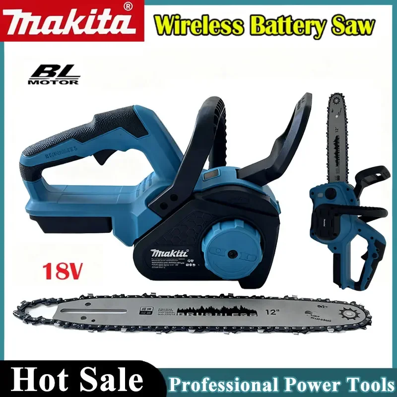 Makita 12Inch Brushless Electric Chain Saw 1500W Cordless Pruning Woodworking Power Tool Handheld Garden Cutter For 18V
Makita 12Inch Brushless Electric Chain Saw 1500W Cordless Pruning Woodworking Power Tool Handheld Garden Cutter For 18V