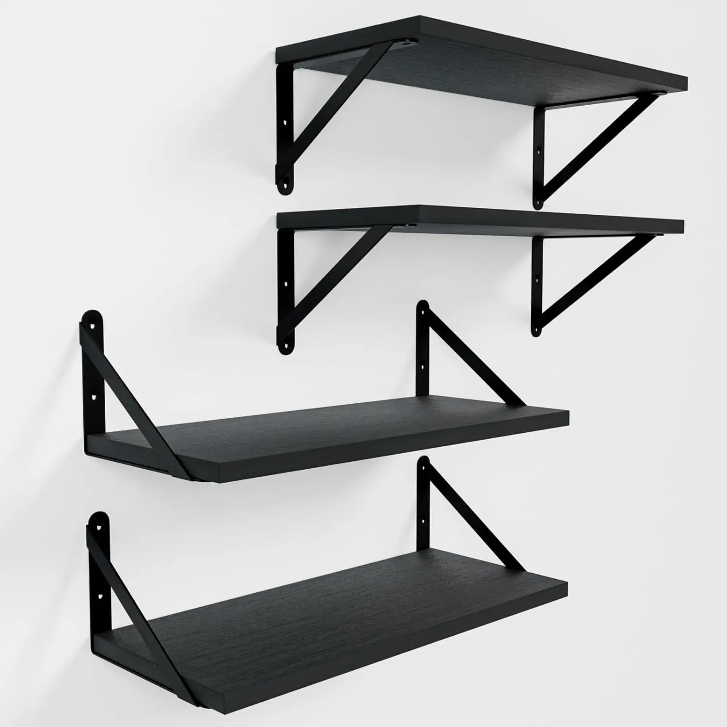 Wall Shelves 7.3" Deep Set of 4, Solid Paulownia Wood Wider Longer Sturdy Easy to Install Wall Mounted Bookshelves Stor
Wall Shelves 7.3" Deep Set of 4, Solid Paulownia Wood Wider Longer Sturdy Easy to Install Wall Mounted Bookshelves Stor