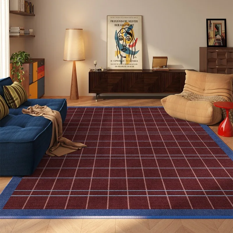 Red Bauhaus Plaid Living Room Carpet Large Area Sofa Rugoldable Machine Washable Bedroom Bedside Non-slip Soft Floor Mat Ковер
Red Bauhaus Plaid Living Room Carpet Large Area Sofa Rugoldable Machine Washable Bedroom Bedside Non-slip Soft Floor Mat Ковер