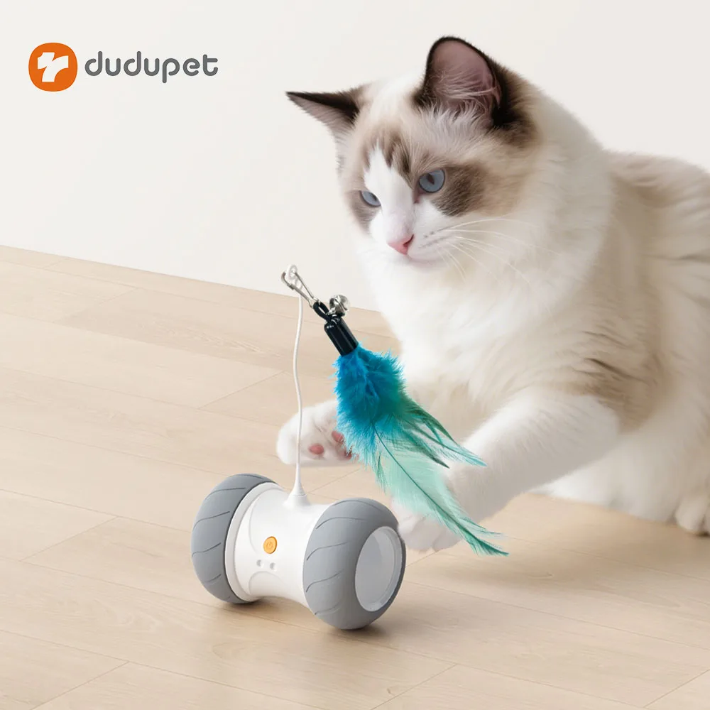 Dudupet Smart Cat Toy With Feather Indoor Automatic Pet Interactive Toy For Cats Self Playing
Dudupet Smart Cat Toy With Feather Indoor Automatic Pet Interactive Toy For Cats Self Playing