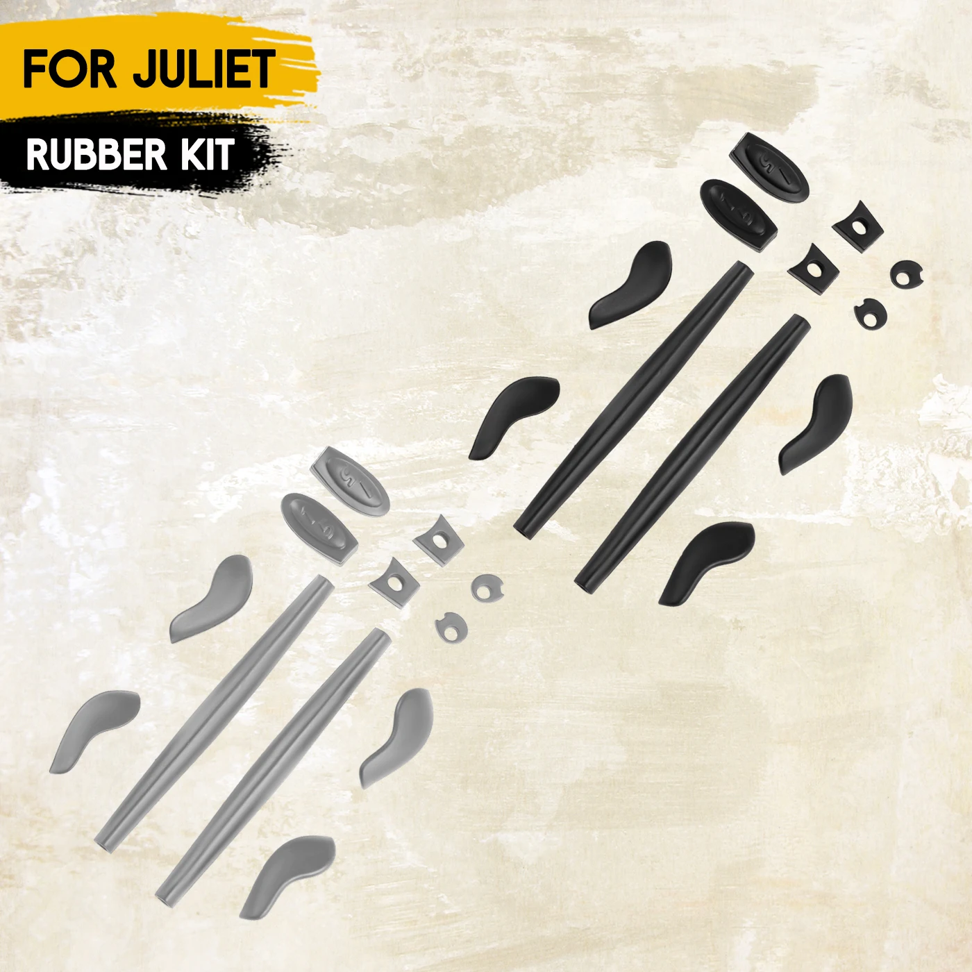 Silicone Earsocks Nose Pads Replacement Rubber Kit for Oakley Juliet X-Metal Frame/Juliet Plasma Frame/Juliet 55mm Sunglasses
Silicone Earsocks Nose Pads Replacement Rubber Kit for Oakley Juliet X-Metal Frame/Juliet Plasma Frame/Juliet 55mm Sunglasses