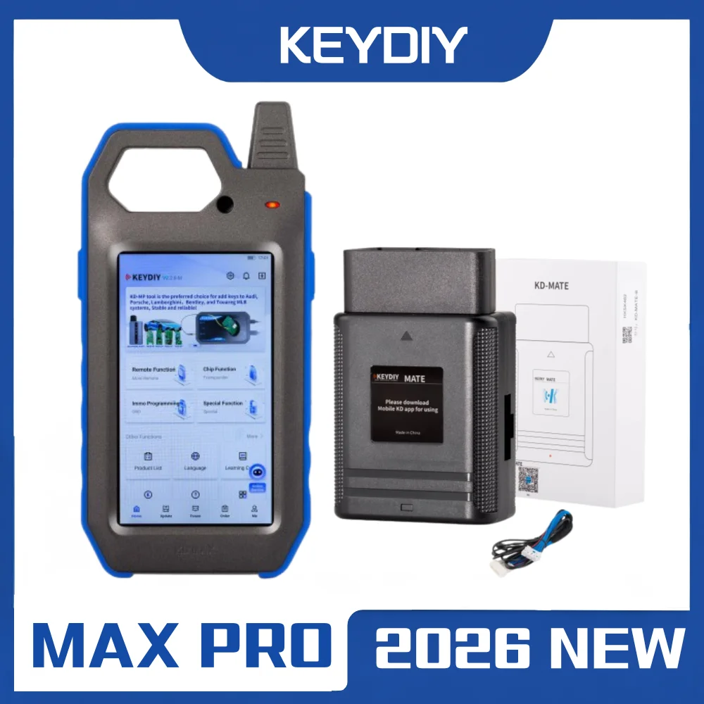 KEYDIY KD-MAX and MATE Key Tool Newly Add VW MQB49 5C Supports Frequency Checking/ Remote Generating/ Remote Clone
KEYDIY KD-MAX and MATE Key Tool Newly Add VW MQB49 5C Supports Frequency Checking/ Remote Generating/ Remote Clone
