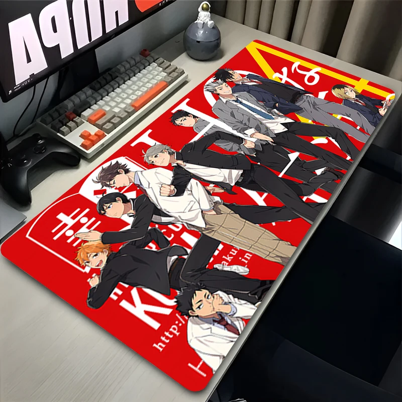 Haikyuu Mouse pad large gamer keyboard pad non-slip laptop desk pad computer accessories coaster PC carpet Anime Mousepad XXL XL
Haikyuu Mouse pad large gamer keyboard pad non-slip laptop desk pad computer accessories coaster PC carpet Anime Mousepad XXL XL
