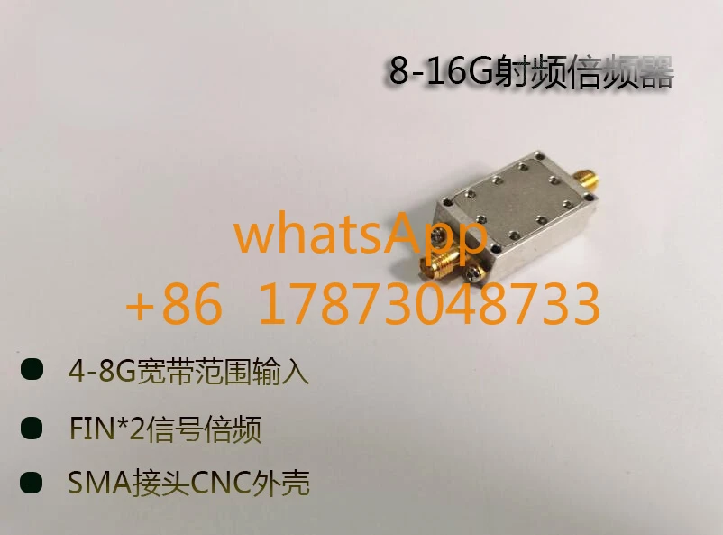X-band RF Frequency Multiplier Frequency Multiplier Microwave Double Frequency Multiplier 8-16G Output Passive
X-band RF Frequency Multiplier Frequency Multiplier Microwave Double Frequency Multiplier 8-16G Output Passive