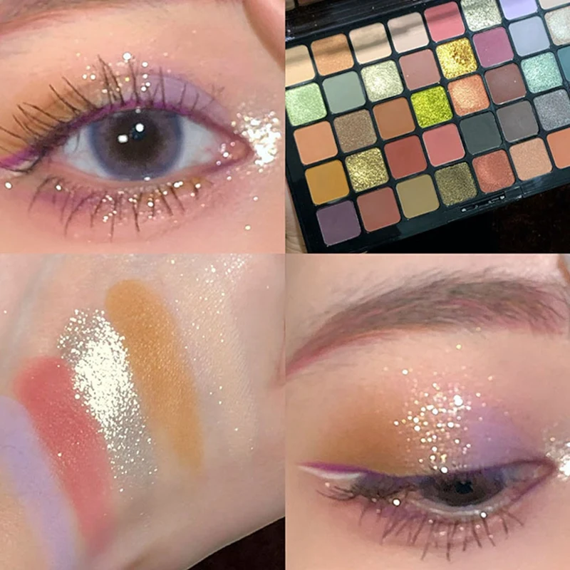 DIKALU 40 Color Eyeshadow Palette Waterproof Makeup Palette Pearlescent Eyeshadow Palette
DIKALU 40 Color Eyeshadow Palette Waterproof Makeup Palette Pearlescent Eyeshadow Palette