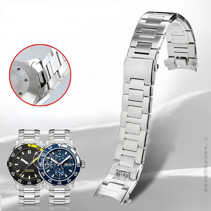 316L Solid Fine steel Watchband For IWC Aquatimer Family IW376708/IW356802 376705 376710 IW329002 IW376804 Men's strap wristband
316L Solid Fine steel Watchband For IWC Aquatimer Family IW376708/IW356802 376705 376710 IW329002 IW376804 Men's strap wristband