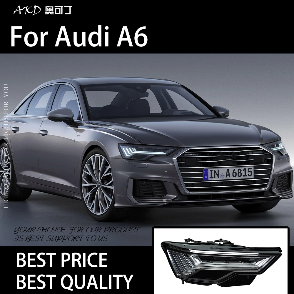 Car Lights for Audi A6 A6L 2019-2023 LED Auto Headlight Assembly Upgrade 2024 Style Design Signal Lamp Tool Exterior Accessories
Car Lights for Audi A6 A6L 2019-2023 LED Auto Headlight Assembly Upgrade 2024 Style Design Signal Lamp Tool Exterior Accessories