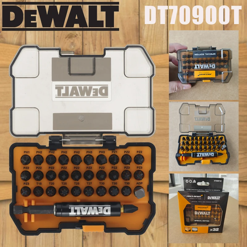 DEWALT DT70900T Special Edition 32 Piece Impact Ready Screwdriving Set for Maximum Durability
DEWALT DT70900T Special Edition 32 Piece Impact Ready Screwdriving Set for Maximum Durability