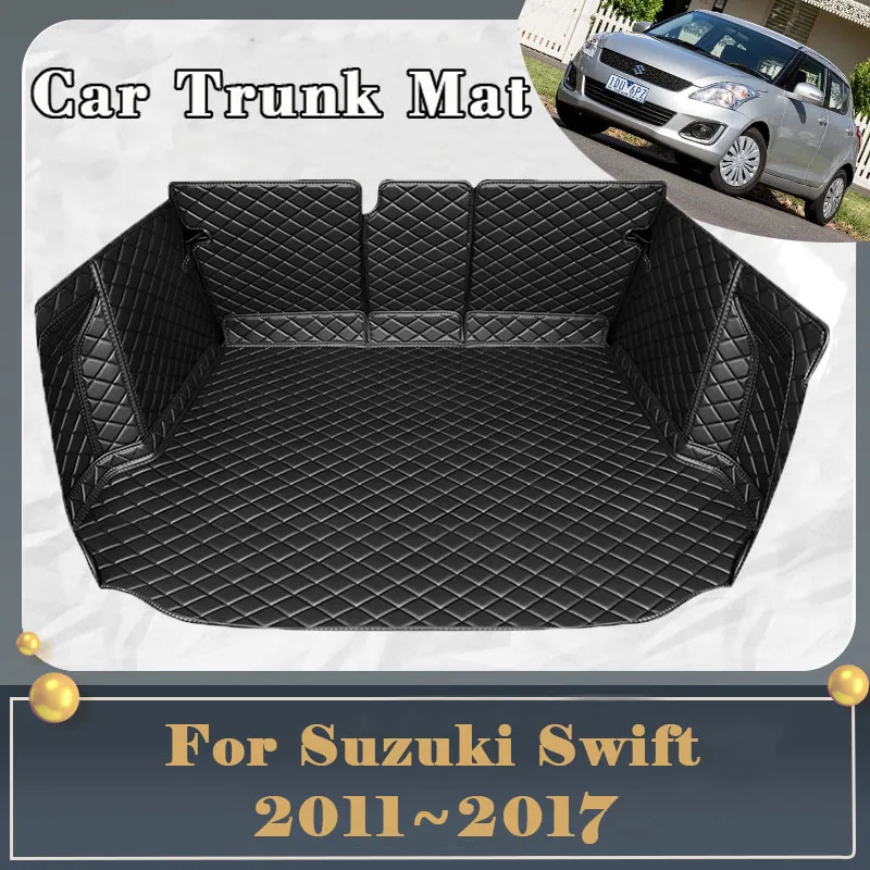 Car Trunk Mat For Suzuki Swift AZG412 413D 414 2011~ 2017 5door Fully Trunk Mat Luxury Rear Cargo Tray Car Accessories 2015 2016
Car Trunk Mat For Suzuki Swift AZG412 413D 414 2011~ 2017 5door Fully Trunk Mat Luxury Rear Cargo Tray Car Accessories 2015 2016