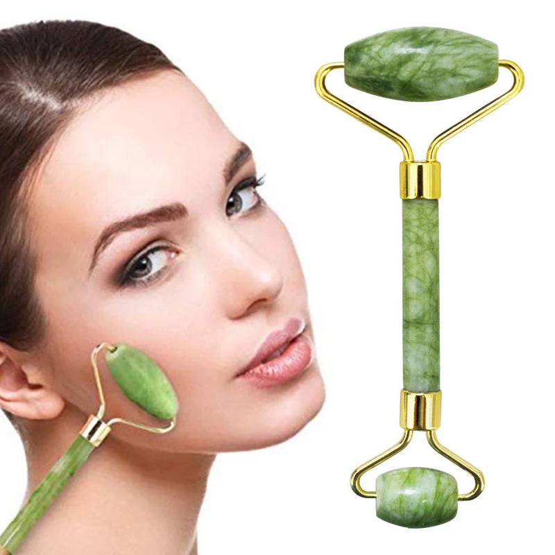 Natural Jade Facial Roller Massager Scraping Skin Facial Stone Firming Face Anti-aging Puffiness Eye Massager Neck Anti-wrinkle
Natural Jade Facial Roller Massager Scraping Skin Facial Stone Firming Face Anti-aging Puffiness Eye Massager Neck Anti-wrinkle