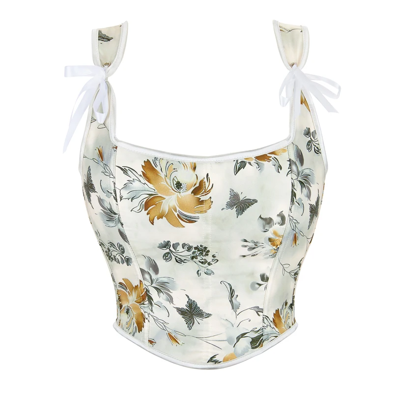 Floral Vintage Overbust Corset Top with Strap for Women Sexy Lace Up Corsets and Bustiers Slimming Corselet Feminino XS-XL
Floral Vintage Overbust Corset Top with Strap for Women Sexy Lace Up Corsets and Bustiers Slimming Corselet Feminino XS-XL