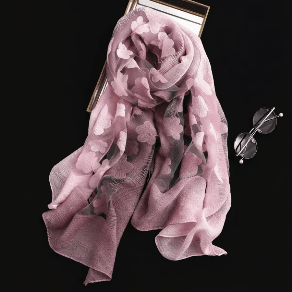 Fashion Gradient Color Cut Flowers Scarf Lace Long Sunscreen Scarf Thin Soft Beach Shawl Wrap
Fashion Gradient Color Cut Flowers Scarf Lace Long Sunscreen Scarf Thin Soft Beach Shawl Wrap