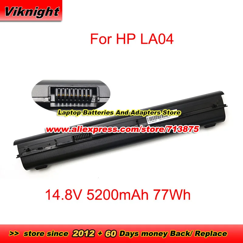 Replacement Upgrade Battery LA04 LA04DF 5200mAh 14.8V 77Wh Battery For HP Pavilion 15 HSTNN-UB5M Li-ion
Replacement Upgrade Battery LA04 LA04DF 5200mAh 14.8V 77Wh Battery For HP Pavilion 15 HSTNN-UB5M Li-ion