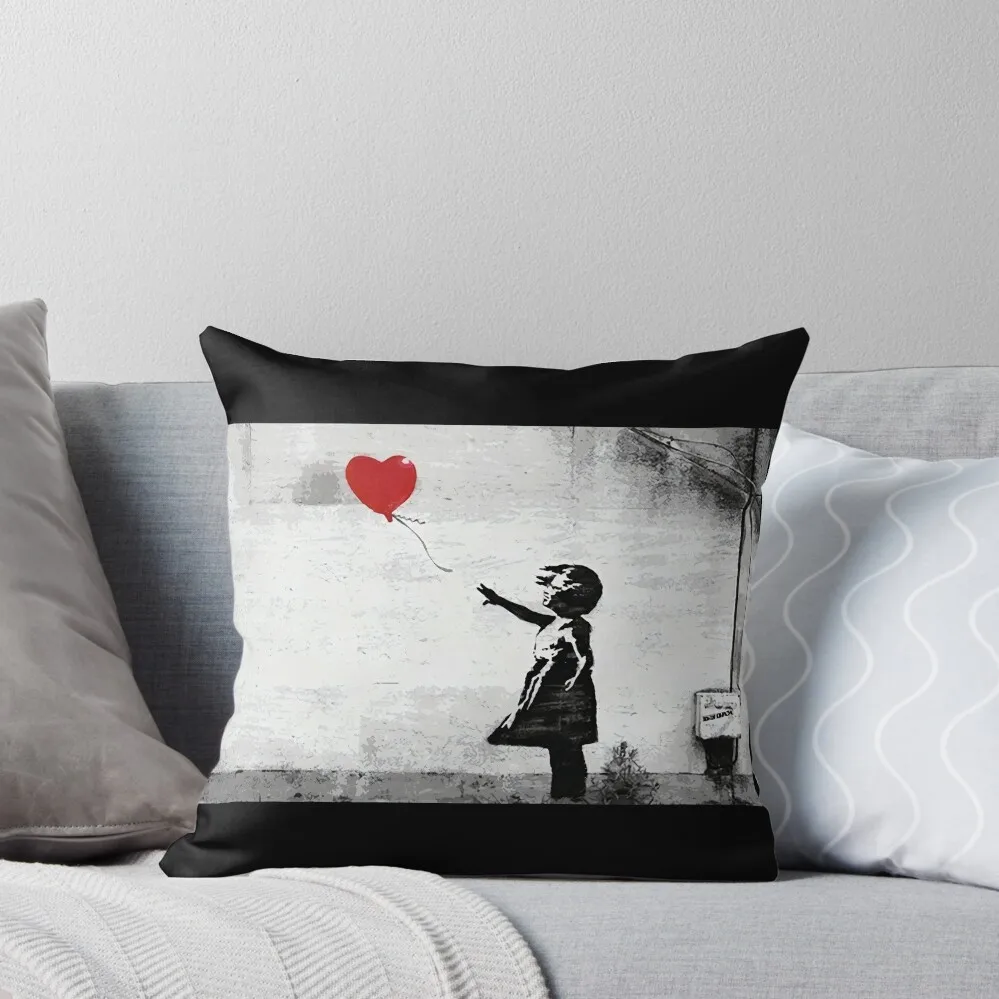 Banksy Girl with a Red Balloon Throw Pillow Ornamental Pillow autumn pillowcase christmas pillowcases sleeping pillows pillow
Banksy Girl with a Red Balloon Throw Pillow Ornamental Pillow autumn pillowcase christmas pillowcases sleeping pillows pillow