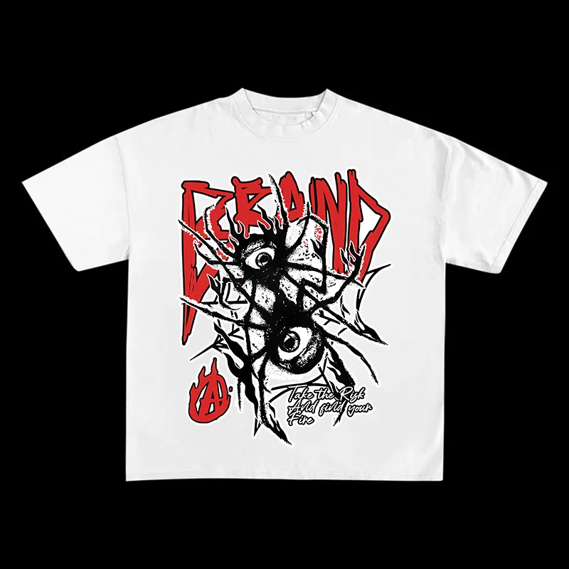 American fashion brand cotton casual oversized street American spider short-sleeved T-shirt round neck half-sleeved T-shirt
American fashion brand cotton casual oversized street American spider short-sleeved T-shirt round neck half-sleeved T-shirt
