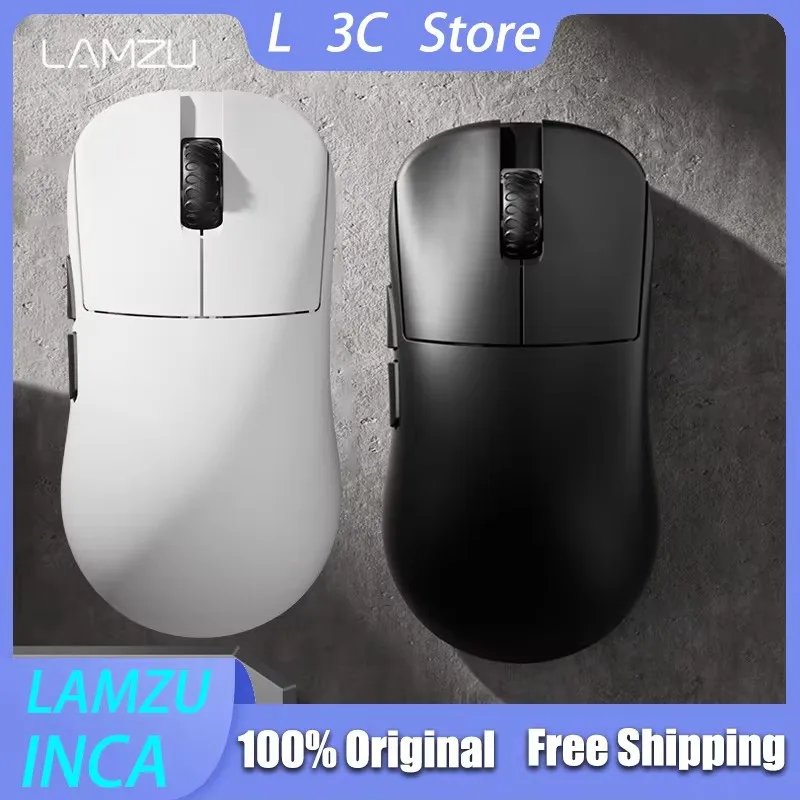 LAMZU INCA Wireless Gaming Mouse Dual Mode 8k Polling Rate Pixart 3950 Sensor Lightweight Gamer Mouse Customized Pc Accessories 
LAMZU INCA Wireless Gaming Mouse Dual Mode 8k Polling Rate Pixart 3950 Sensor Lightweight Gamer Mouse Customized Pc Accessories