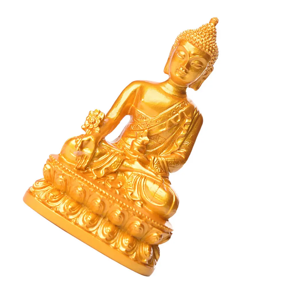 1Pcs Golden Buddha Decor Resin Statue Creative Sitting Buddha Sculpture Perfect Home Decoration Table Ornament Gift
1Pcs Golden Buddha Decor Resin Statue Creative Sitting Buddha Sculpture Perfect Home Decoration Table Ornament Gift