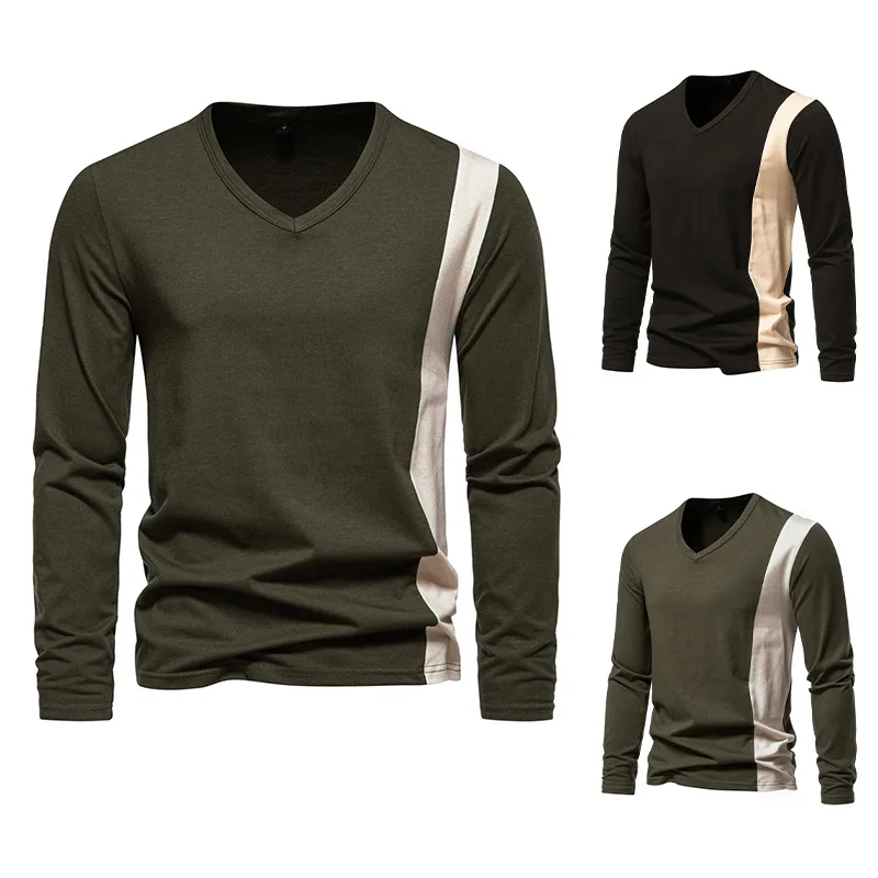 2023 New Autumn/Winter Men's Long Sleeved T-shirt Top Casual Sports Bottom
2023 New Autumn/Winter Men's Long Sleeved T-shirt Top Casual Sports Bottom