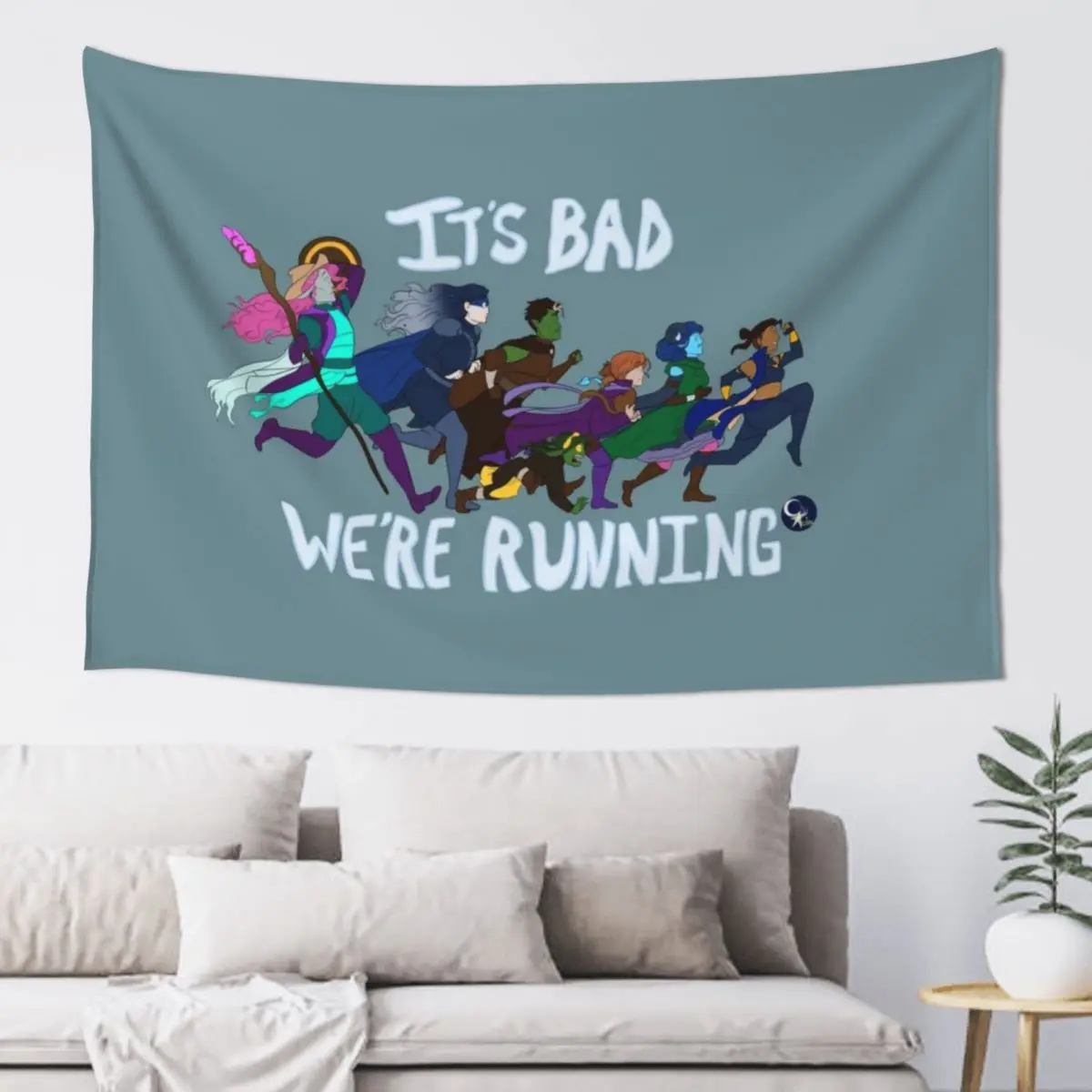 It's Bad, We're Running Tapestry Wallpaper Room Decor For Girls Home Decoration Tapestry
It's Bad, We're Running Tapestry Wallpaper Room Decor For Girls Home Decoration Tapestry