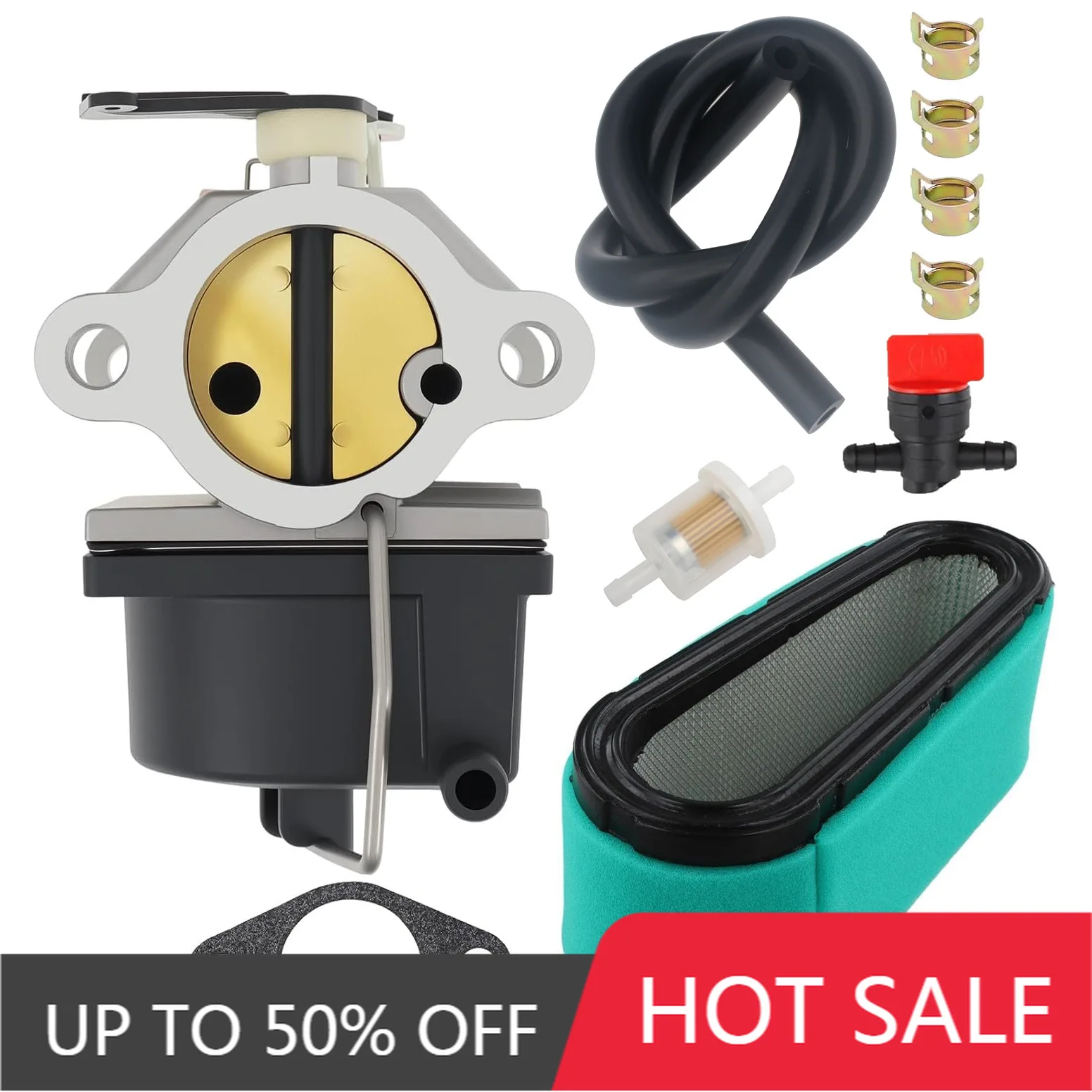 Lawn mower OHV125 OHV130 carburetor 640065A OHV110 OHV115 OHV120 air filter 36356
Lawn mower OHV125 OHV130 carburetor 640065A OHV110 OHV115 OHV120 air filter 36356