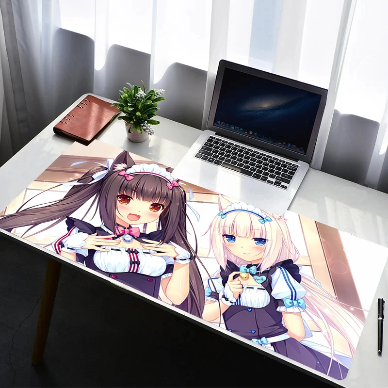 Mouse Pad PC Non Slip Rubber Cartoon Mousepad Laptop N-nekopara Gamer Cabinet Keyboard Pad Office Computer Gaming Desk Mouse Mat
Mouse Pad PC Non Slip Rubber Cartoon Mousepad Laptop N-nekopara Gamer Cabinet Keyboard Pad Office Computer Gaming Desk Mouse Mat