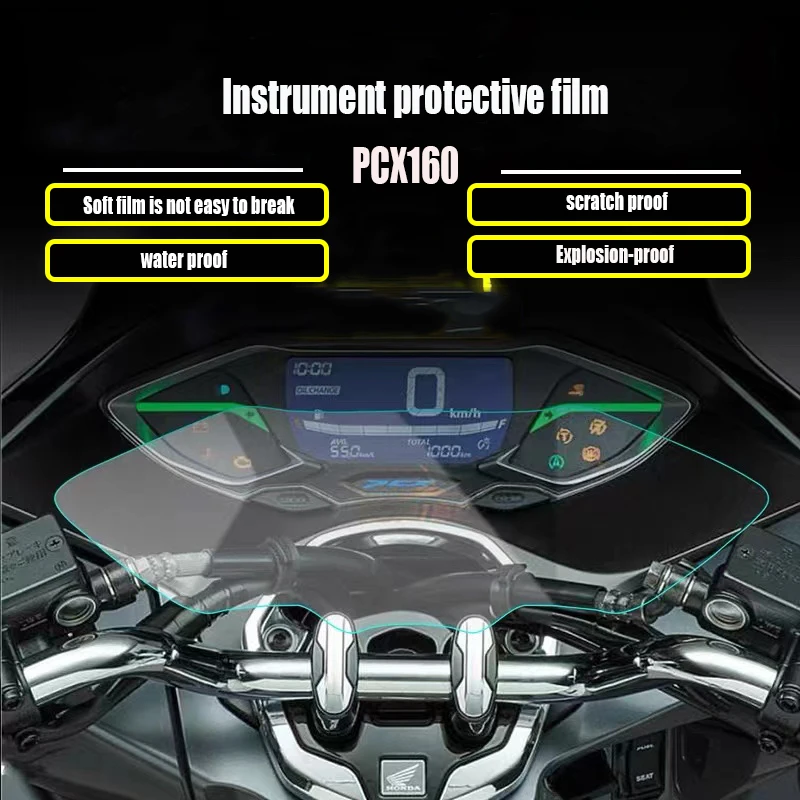 For Honda PCX 160 2021 Motorcycle cluster scratch protection film screen scratch protection film dashboard
For Honda PCX 160 2021 Motorcycle cluster scratch protection film screen scratch protection film dashboard