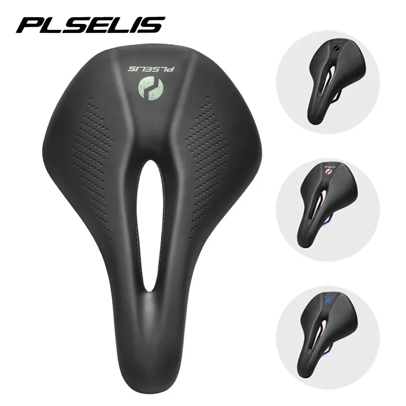 PLSELIS MTB Road Bike Saddle Shock Absorbing Comfortable Bicycle Saddle for Men Women Hollow Breathable Big Butt Cycling seat
PLSELIS MTB Road Bike Saddle Shock Absorbing Comfortable Bicycle Saddle for Men Women Hollow Breathable Big Butt Cycling seat