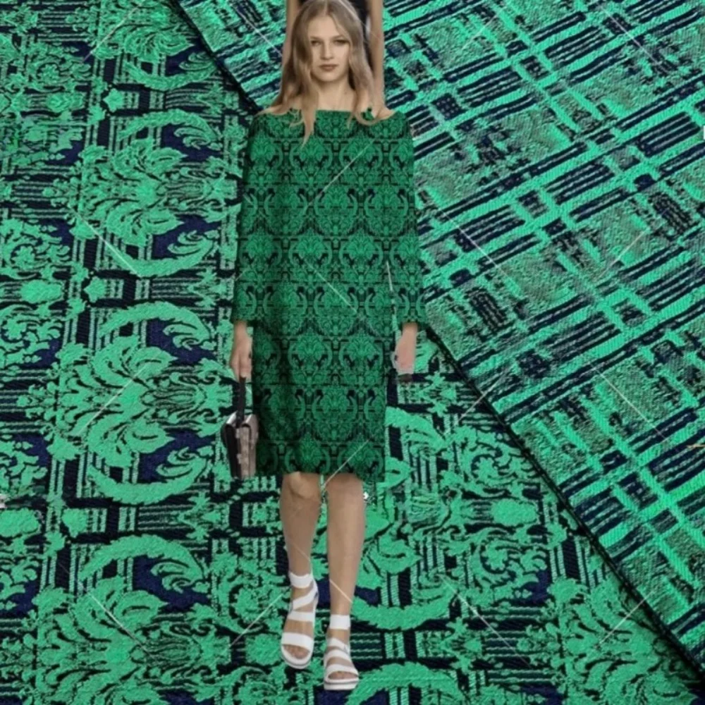 Парчовая жаккардовая ткань, окрашенная полиэстеровая ткань, платье, куртка, одежда, модная одежда «сделай сам», сшитая ткань в соответствии с метрами
Парчовая жаккардовая ткань, окрашенная полиэстеровая ткань, платье, куртка, одежда, модная одежда «сделай сам», сшитая ткань в соответствии с метрами