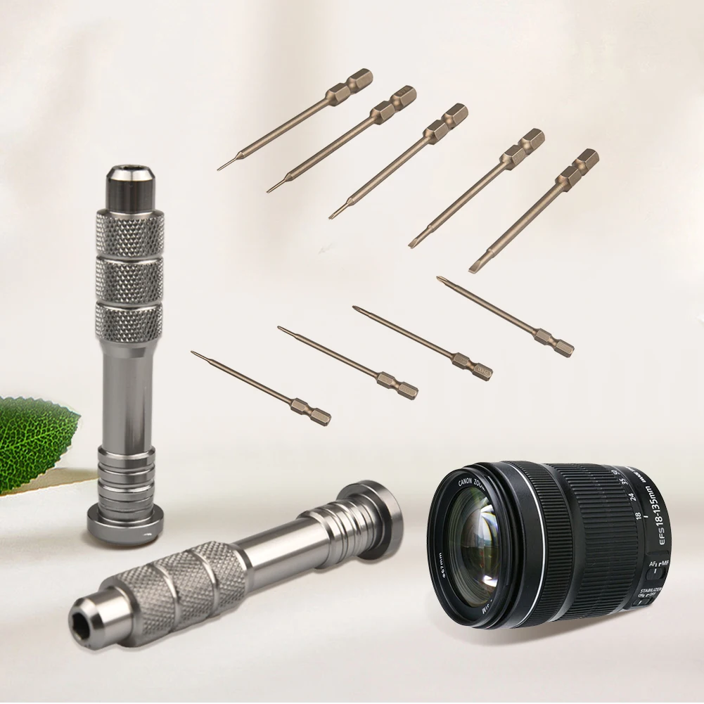 11 in 1 Screw Driver Kit Multifunctional Professional Repair Tools Kit Electronics Repair Tool Kit for Camera/Lens Repair
11 in 1 Screw Driver Kit Multifunctional Professional Repair Tools Kit Electronics Repair Tool Kit for Camera/Lens Repair