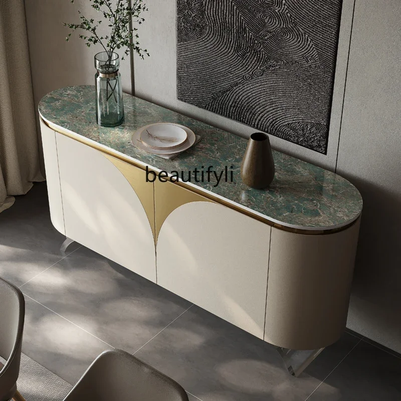53Acrylic dining side cabinet integrated against the wall Solid wood modern simple locker Light luxury high-end rock slab cabine
53Acrylic dining side cabinet integrated against the wall Solid wood modern simple locker Light luxury high-end rock slab cabine