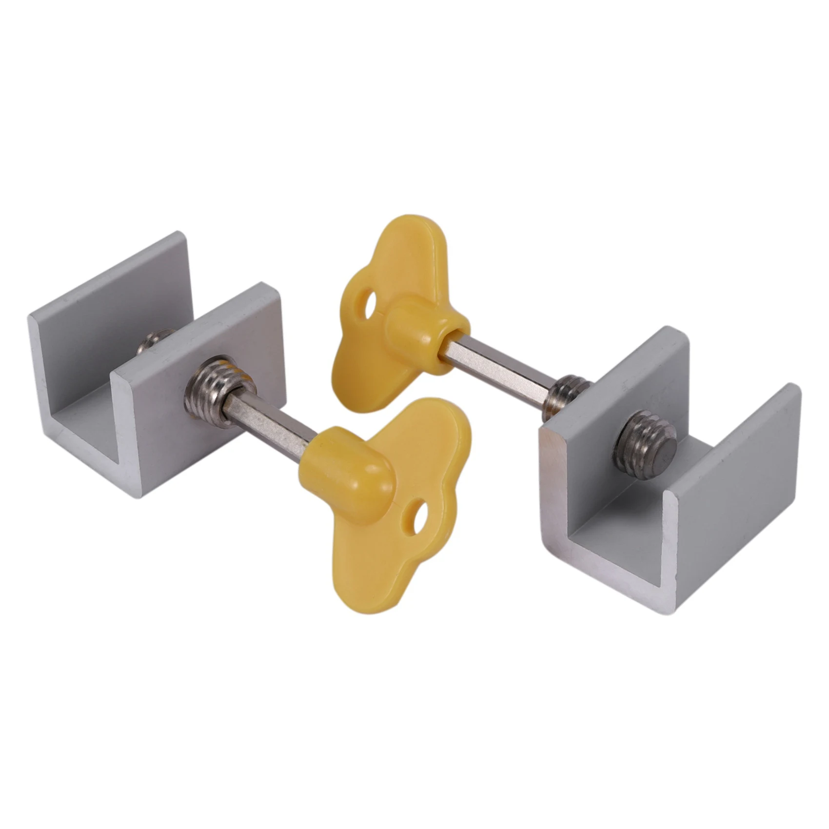 BYBS-2 Sets Adjustable Sliding Window Locks Stop Aluminum + Plastic Door Frame Security Lock With Keys
BYBS-2 Sets Adjustable Sliding Window Locks Stop Aluminum + Plastic Door Frame Security Lock With Keys