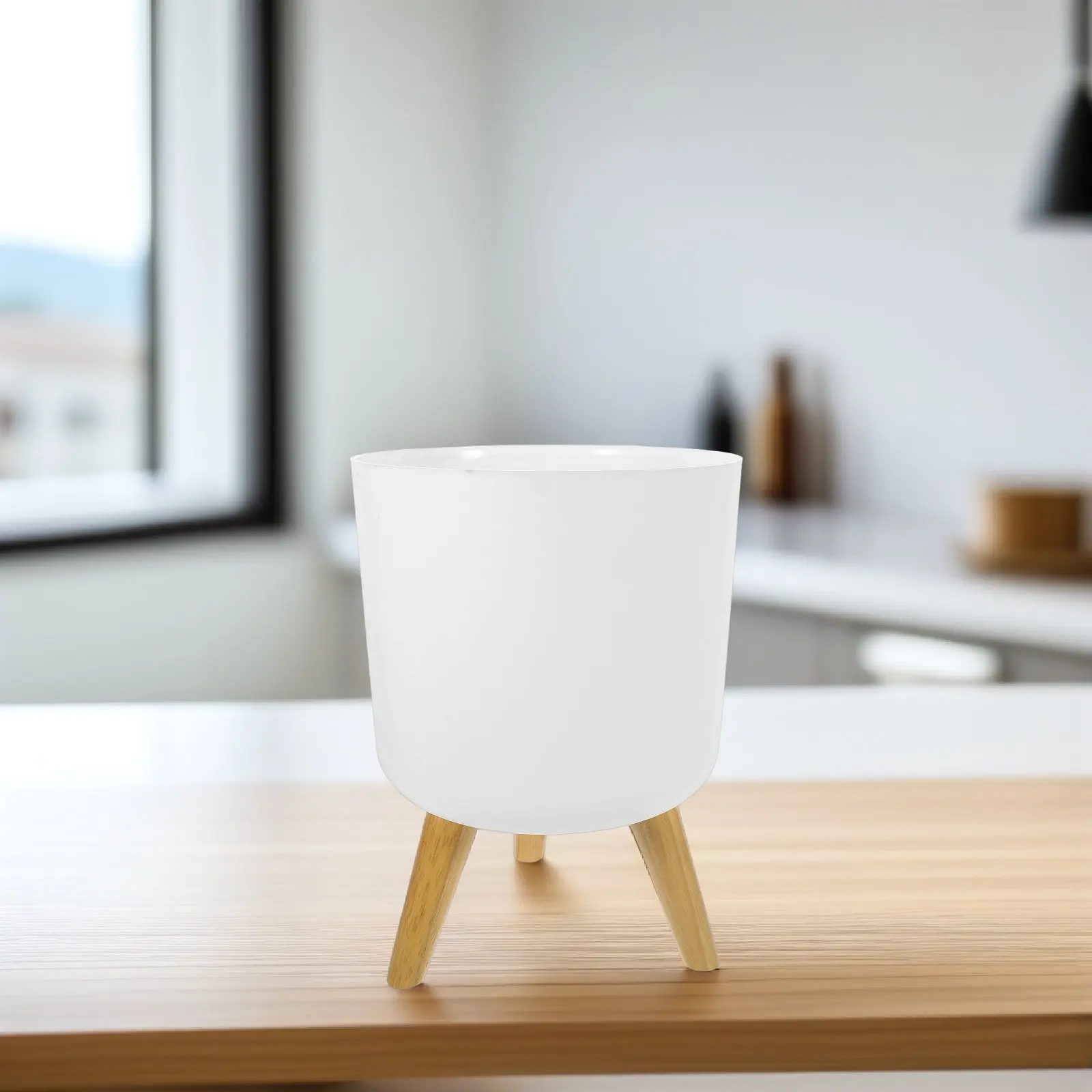 Wooden Leg Floor Flower Pot Solid Wood Stand Modern Home Planter for Indoor Outdoor Use Decorative Plant Container Garden Office
Wooden Leg Floor Flower Pot Solid Wood Stand Modern Home Planter for Indoor Outdoor Use Decorative Plant Container Garden Office