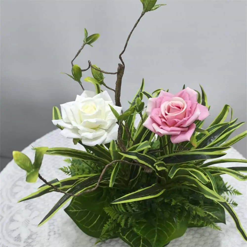 Artificial Rose Potted Plant Bonsai Bendable Artificial Vine For Home Decor And Tabletop Decoration
Artificial Rose Potted Plant Bonsai Bendable Artificial Vine For Home Decor And Tabletop Decoration