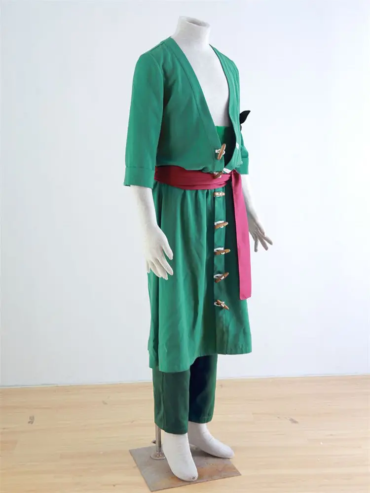 Roronoa Zoro Cosplay Costume 2 Years Later Outfit Full Set Anime Role Play Suit for Men Halloween Comic Con Party Suits
Roronoa Zoro Cosplay Costume 2 Years Later Outfit Full Set Anime Role Play Suit for Men Halloween Comic Con Party Suits