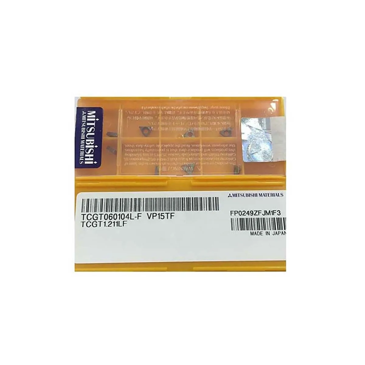 Mitsubish i Original TCGT TCGT06 TCGT060104L F VP15TF TCGT060102L F NX2525 Твердосплавные токарные пластины для отделки Инструменты
Mitsubish i Original TCGT TCGT06 TCGT060104L F VP15TF TCGT060102L F NX2525 Твердосплавные токарные пластины для отделки Инструменты