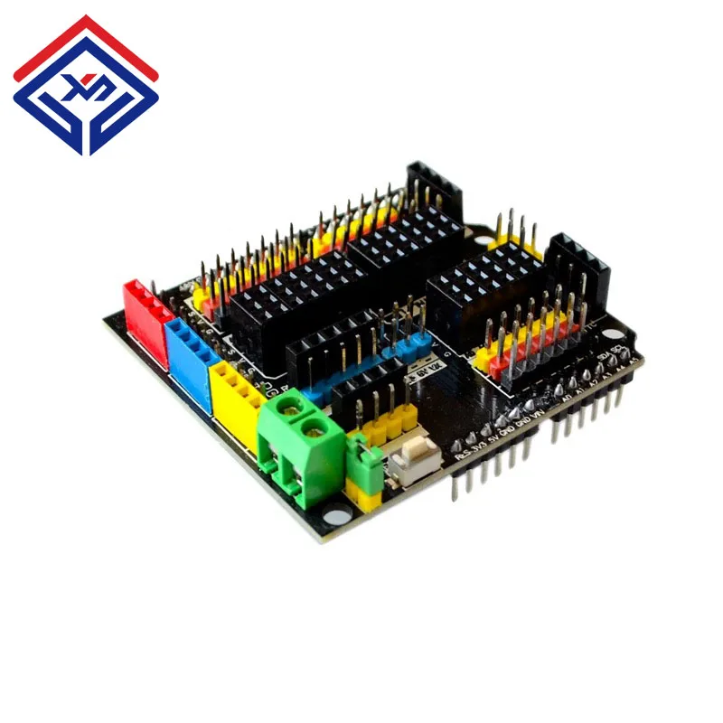 Sensor Shield V5.0 Robot Electronic Building Block Sensor Expansion Board For UNO-R3
Sensor Shield V5.0 Robot Electronic Building Block Sensor Expansion Board For UNO-R3