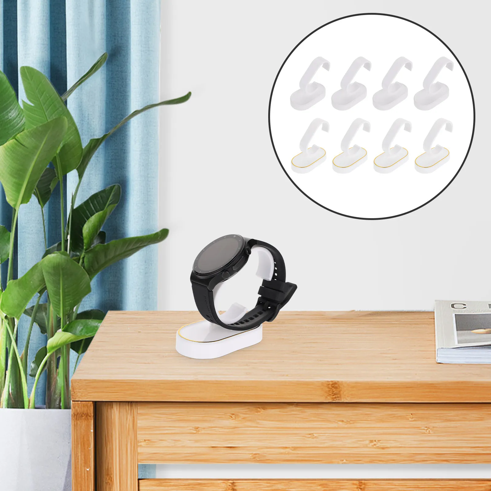 8Pcs Watch Display Rack Portable Watch Stand Showcase Holder Tabletop Jewelry Storage Shelf Countertop Display
8Pcs Watch Display Rack Portable Watch Stand Showcase Holder Tabletop Jewelry Storage Shelf Countertop Display