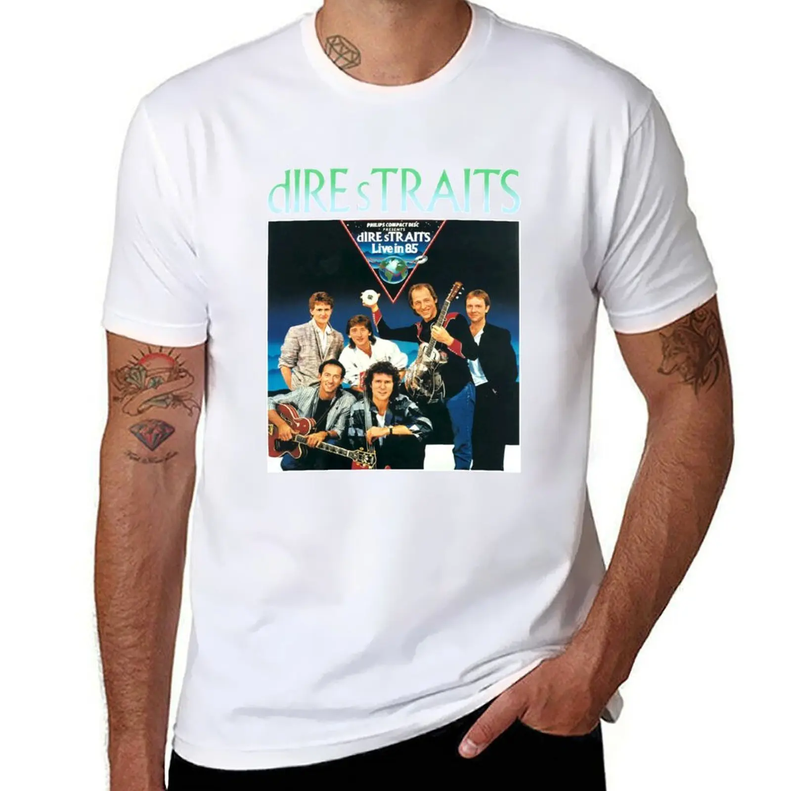 DIRE STRAITS Rap Hip Hop Rapper 90 Retro Vintage T-Shirt black cotton t-shirt plain for man package t shirts with prints T-Shirt
DIRE STRAITS Rap Hip Hop Rapper 90 Retro Vintage T-Shirt black cotton t-shirt plain for man package t shirts with prints T-Shirt