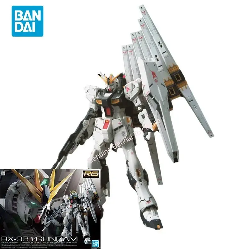 Bandai Original GUNDAM Anime Model RG 1/144 RX-93 VGUNDAM Action Figure Assembly Model Toys Collectible Ornaments for Children
Bandai Original GUNDAM Anime Model RG 1/144 RX-93 VGUNDAM Action Figure Assembly Model Toys Collectible Ornaments for Children