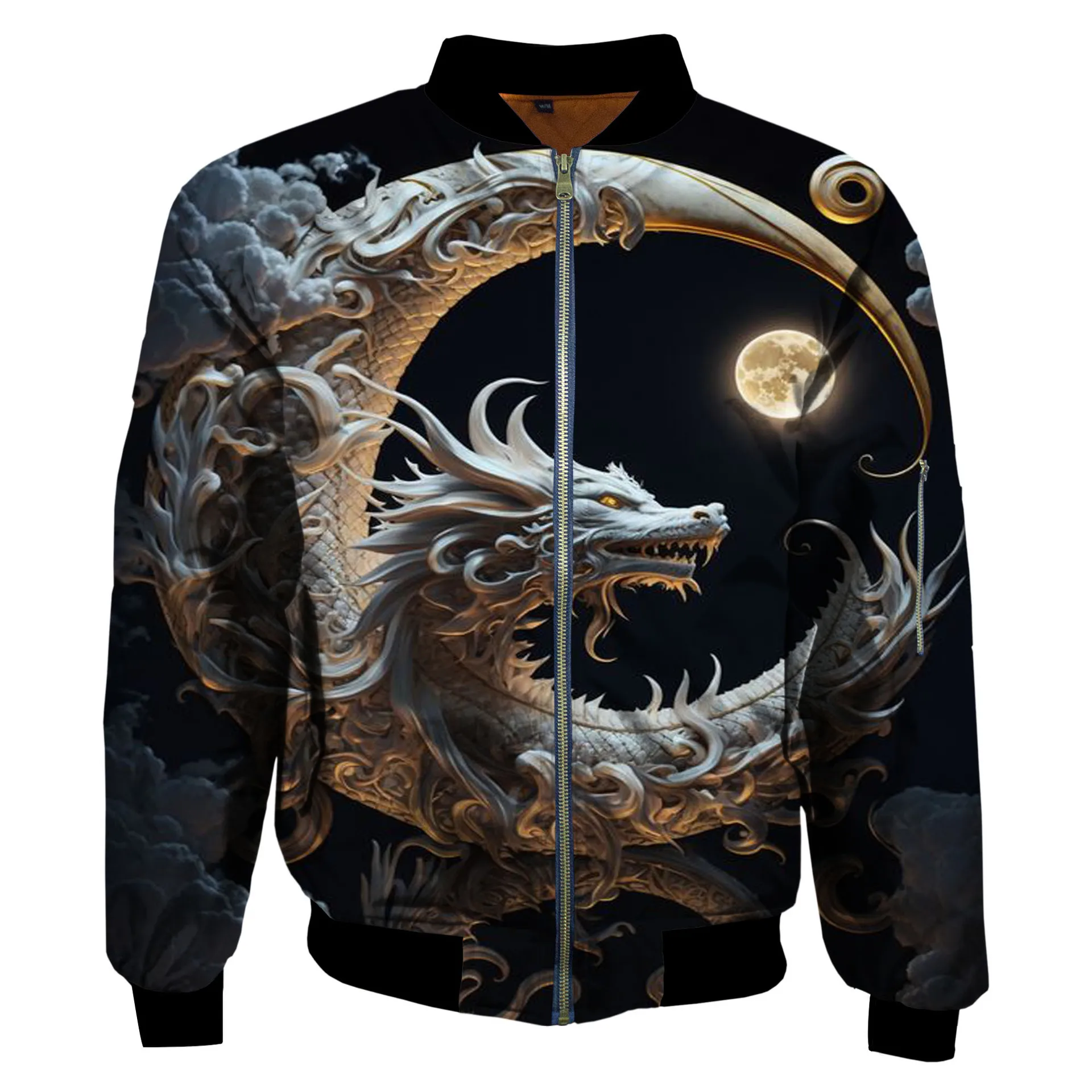 New fashion women's/men's 3D printed zipper pilot jacket men's coat men's coat zipper jacket casual daily men's and women's coat
New fashion women's/men's 3D printed zipper pilot jacket men's coat men's coat zipper jacket casual daily men's and women's coat