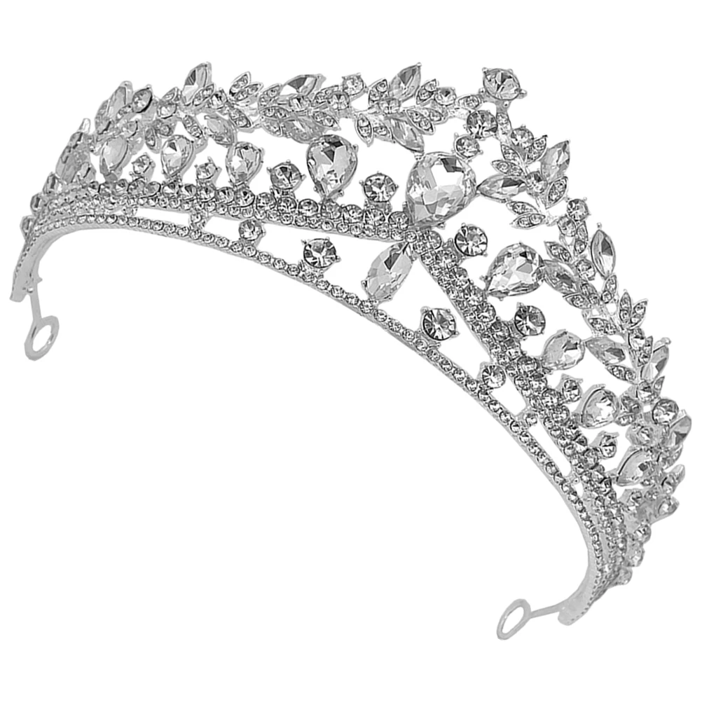 Bridal Crown Rhinestone Tiara Elegant Woman Headdress Wedding Accessories Fairy Headpiece Delicate Hair Jewelry
Bridal Crown Rhinestone Tiara Elegant Woman Headdress Wedding Accessories Fairy Headpiece Delicate Hair Jewelry