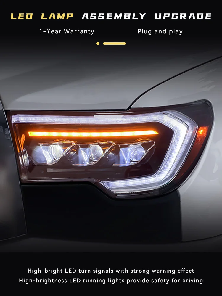 Car Lights For Toyota 2007-2013 Tundra Sequoia Front Lamp Upgrade Highlight LED DRL Headlight Animation Exterior Signal Assembly
Car Lights For Toyota 2007-2013 Tundra Sequoia Front Lamp Upgrade Highlight LED DRL Headlight Animation Exterior Signal Assembly