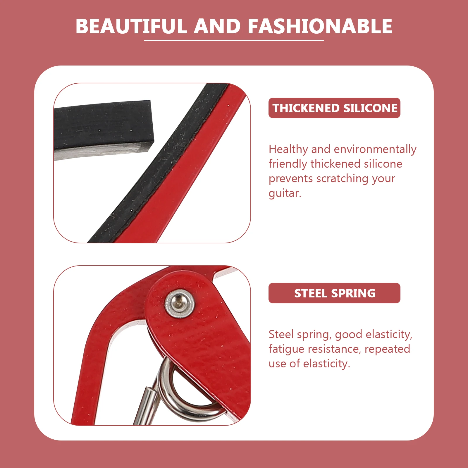 2pcs Capo Guitar Accessory Aluminum Alloy Quick Release Tuning Preserver for Electric Acoustic Ukulele Banjo Folk Mandolin Tone 
2pcs Capo Guitar Accessory Aluminum Alloy Quick Release Tuning Preserver for Electric Acoustic Ukulele Banjo Folk Mandolin Tone