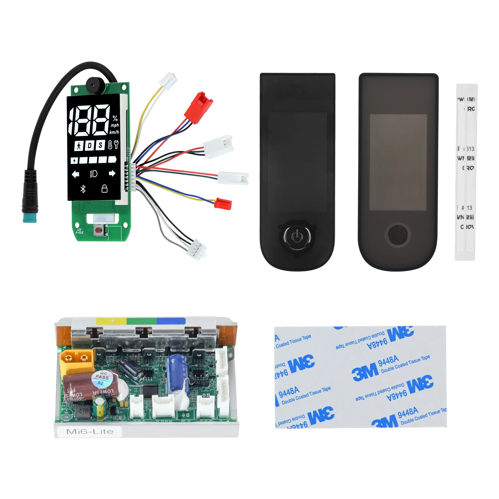 For Mi6-Lite Meter Display with Turn Signal Scooter Bluetooth Board Controller Panel Protective Cover Accessories
For Mi6-Lite Meter Display with Turn Signal Scooter Bluetooth Board Controller Panel Protective Cover Accessories